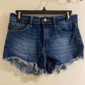 Women Kancan Jean denim  short shorts size 9/28